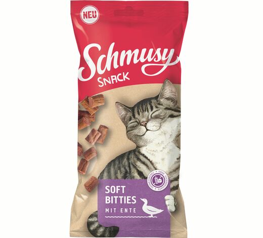 Schmusy Snack Soft bitties Ankka 60g