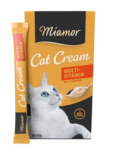 Miamor Cat Cream vitamiinitahna kissalle 6 x 15 g