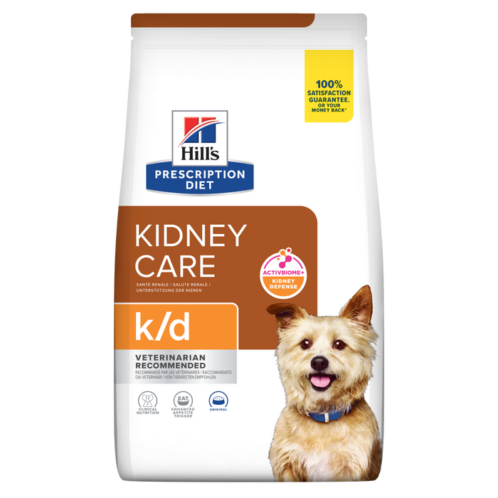 Hill's k/d Kidney Care ActivBiome+ Kidney Defense koiralle 12 kg