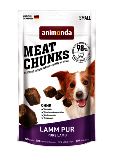 Animonda Meat Chunks Pure lammas makupala koirille 60 g