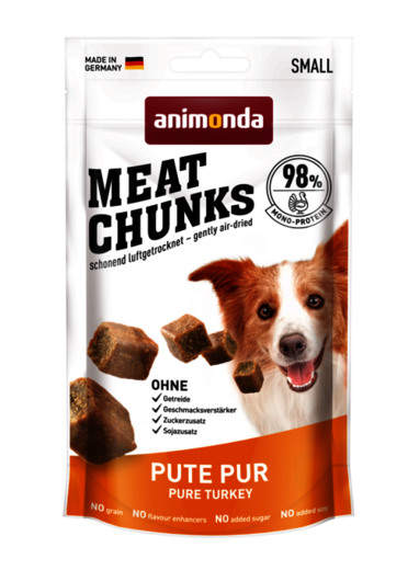 Animonda Meat Chunks Pure kalkkuna makupala koirille 60 g