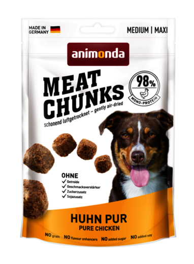 Animonda Meat Chunks Pure kana makupala koirille 80 g