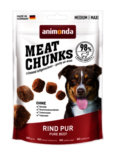 Animonda Meat Chunks Pure nauta makupala koirille 80 g