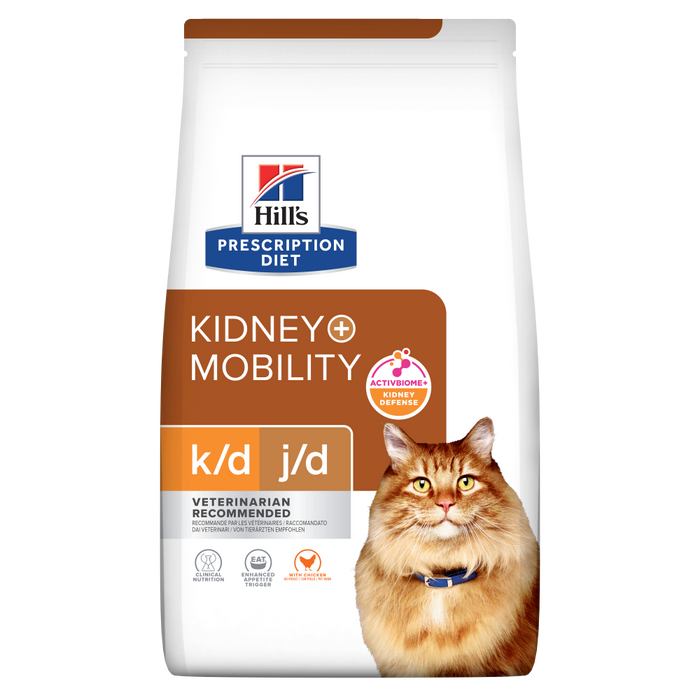 Hill's k/d + mobility ActivBiome+ Kidney Defense with Chicken kissalle 1,5 kg