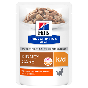 Hill's k/d Kidney Care ActivBiome+ Kidney Defense with Chicken kissalle 85 g MAISTELUPAKKAUS