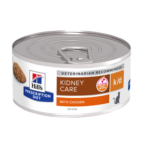 Hill's k/d Kidney Care ActivBiome+ Kidney Defense with Chicken kissalle 24 x 156 g