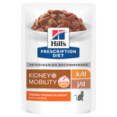 Hill's k/d + mobility ActivBiome+ Kidney Defense with Chicken kissalle 12 x 85 g