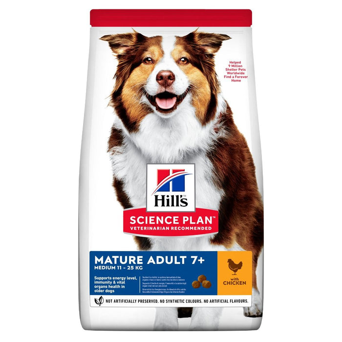 Hill's SP Mature Adult 7+ Medium with Chicken koiralle 14 kg