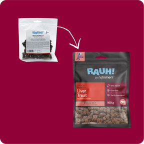RAUH! Liver Treat 100 g - Maksaherkku 100 g