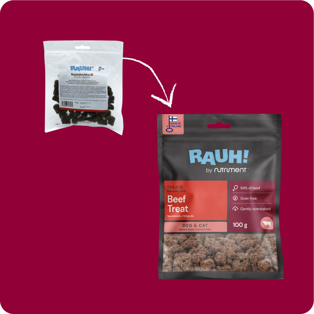 RAUH! Beef Treat 100 g - Nautaherkku 100 g