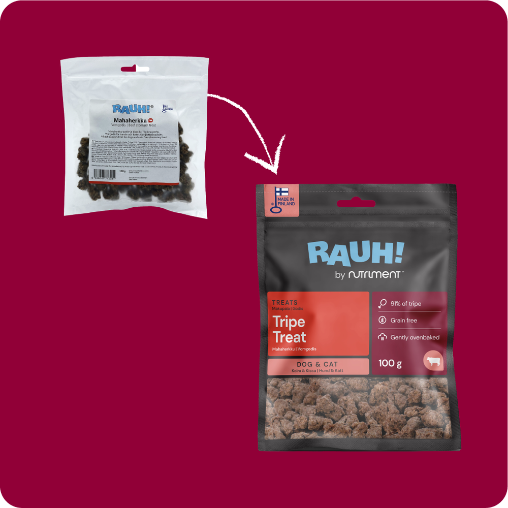 RAUH! Tripe Treat 100g - Mahaherkku 100 g