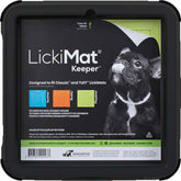 Lickimat Keeper musta (Classic & Tuff)