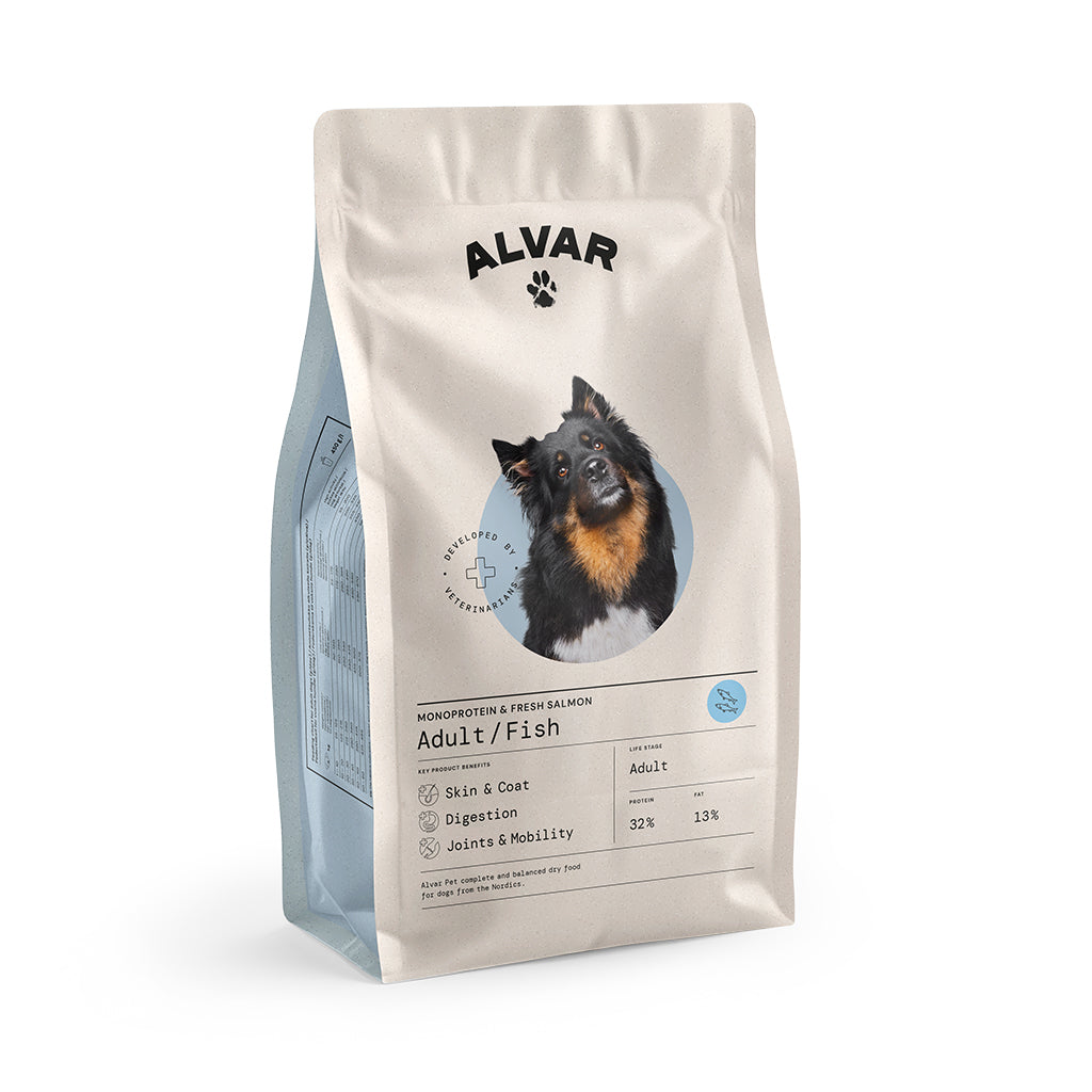 Alvar Pet Adult/Fish koiran kuivaruoka 7 kg