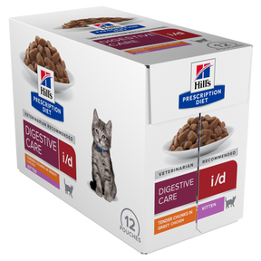 Hill's Prescription Diet i/d Digestive Care Wet with Chicken -ruoka kissanpennulle, annospussi