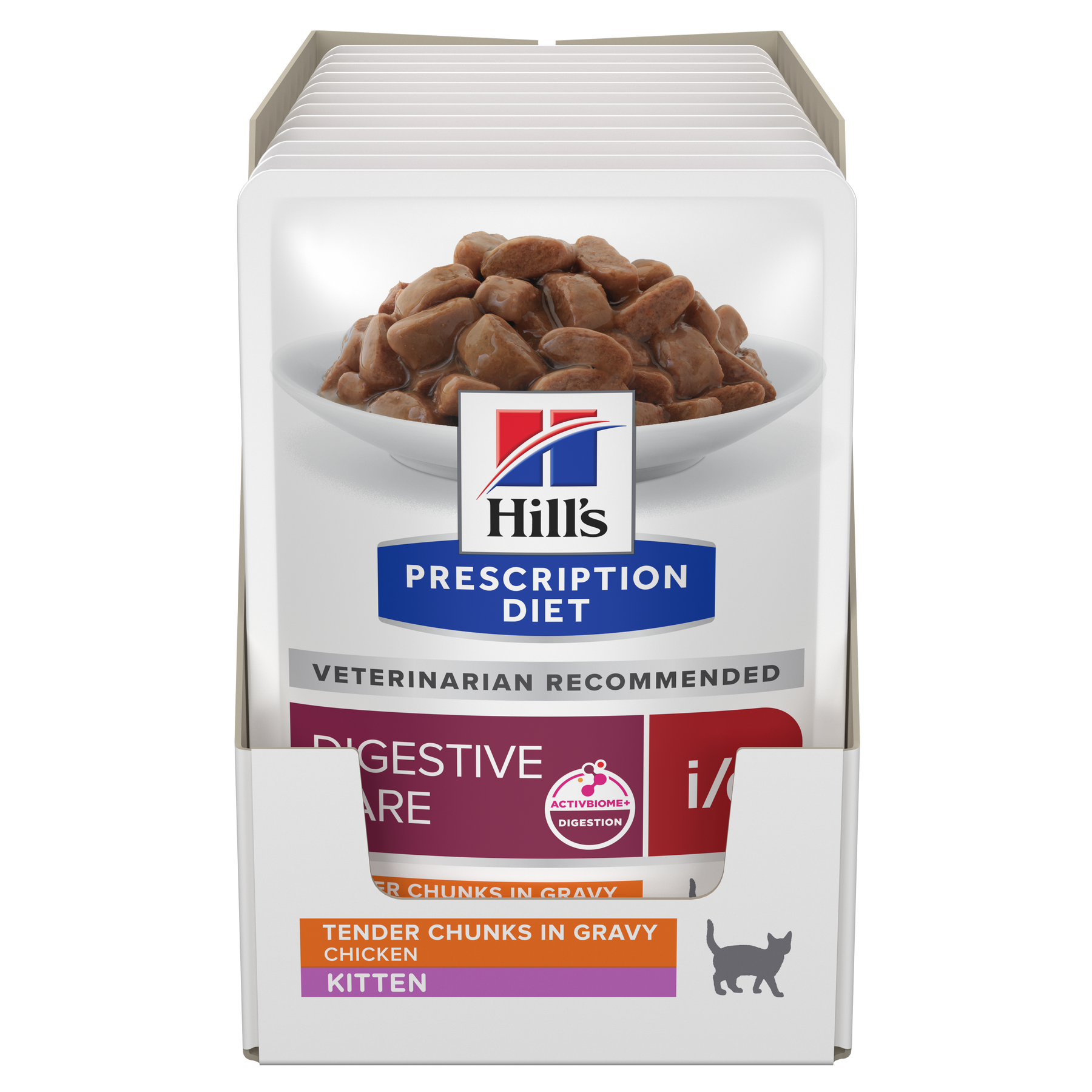 Hill's Prescription Diet i/d Digestive Care Wet with Chicken -ruoka kissanpennulle, annospussi
