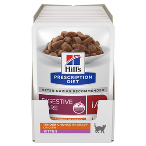 Hill's Prescription Diet i/d Digestive Care Wet with Chicken -ruoka kissanpennulle, annospussi