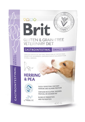 Brit GF Vet Diet Dog Gastrointest Small Breeds koiralle