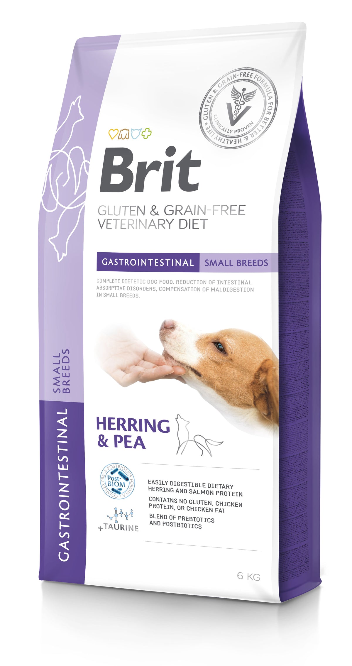 Brit GF Vet Diet Dog Gastrointest Small Breeds koiralle