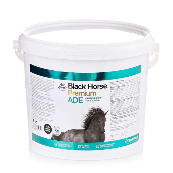 Black Horse Premium ADE vitamiinipelletti 3 kg
