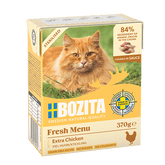 Bozita Sterilised Extra kanaa kastikkeessa kissalle 370 g