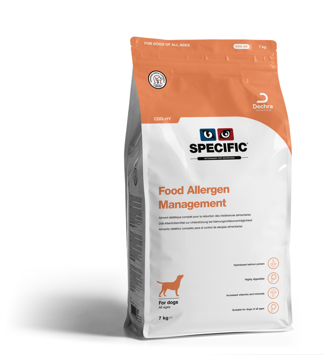 Specific CDD-HY Food Allergen Management koiralle 7 kg