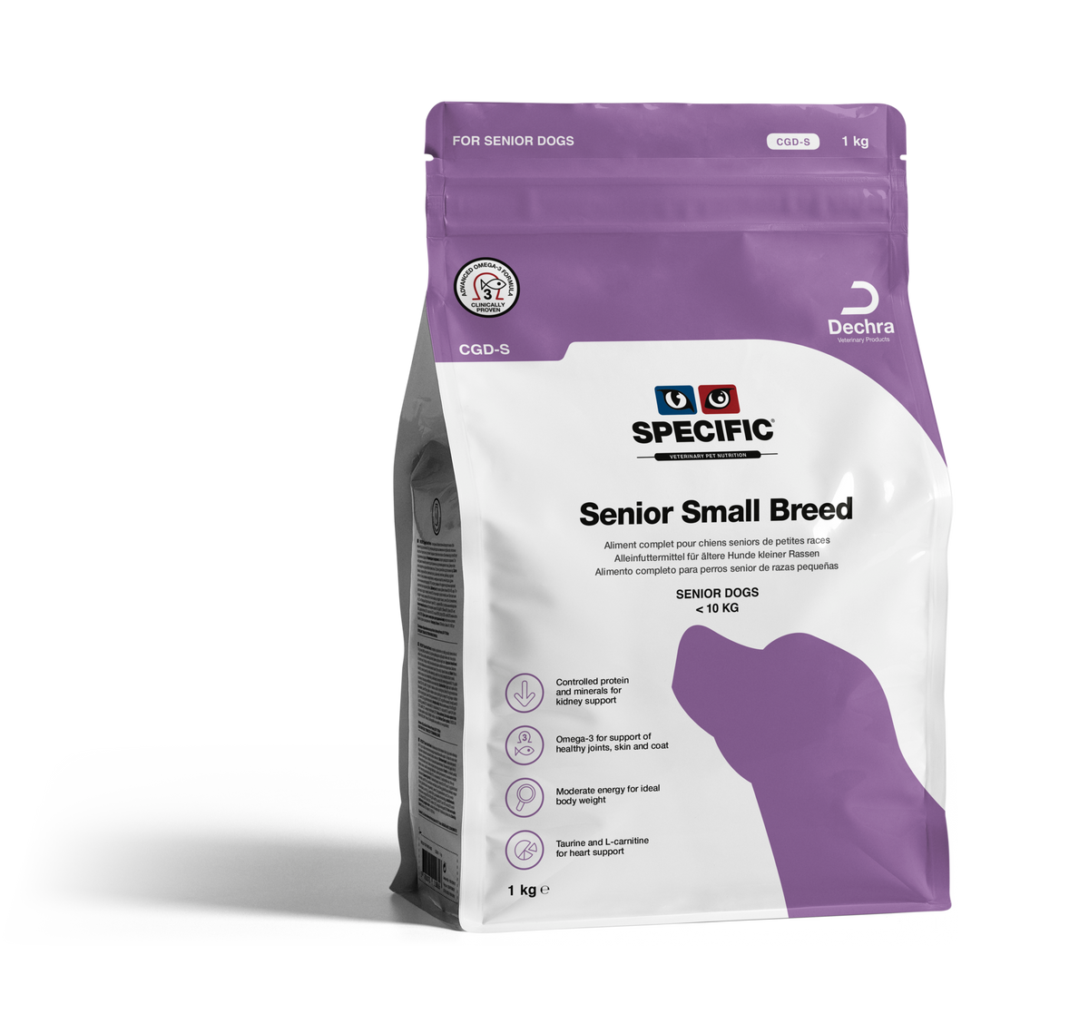 Specific CGD-S Senior Small Breed koiralle 1 kg