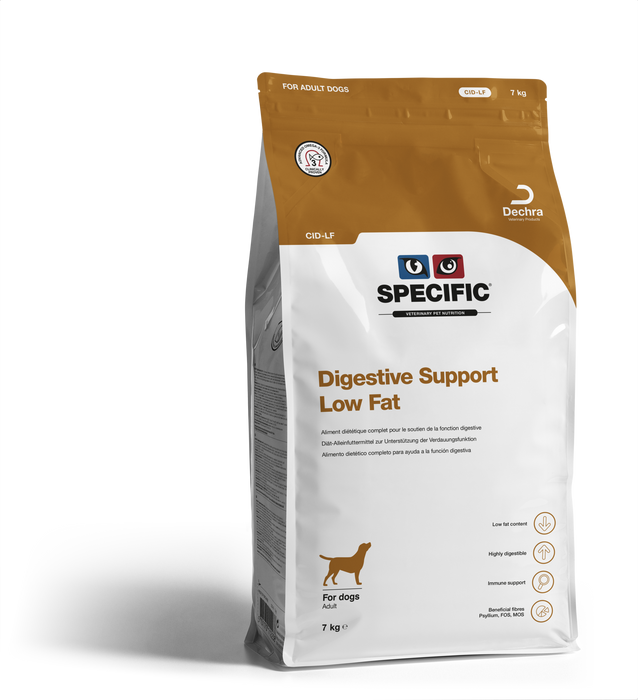 Specific CID-LF Digestive Support Low Fat koiralle 7 kg RIKKOONTUNUT