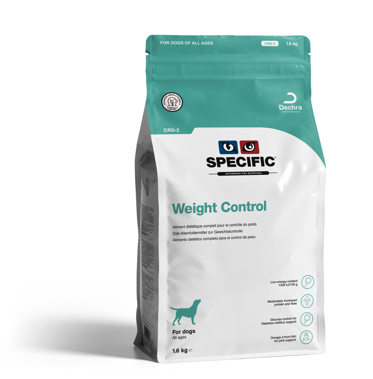 Specific CRD-2 Weight Control koiralle 1.6 kg