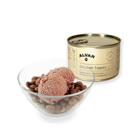 Alvar Pet Chicken Topper 6 x 400 g