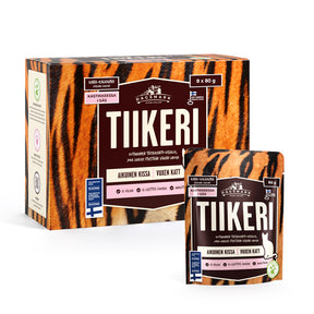 Dagsmark Tiikeri kana-kalkkuna kastikkeessa kissalle 8 x 80 g