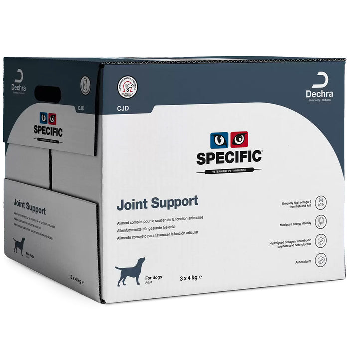 Specific CJD Joint Support koiralle 3 x 4 kg SÄÄSTÖPAKKAUS