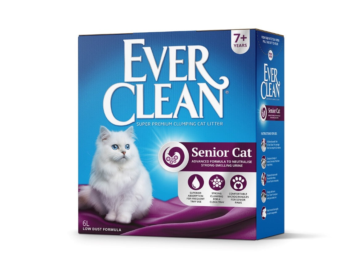 Ever Clean Senior 7+ kissanhiekka 6 L
