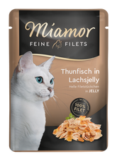 Miamor Feine Filets tonnikalaa lohihyytelössä 24 x 100 g