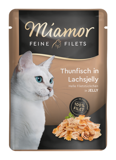 Miamor Feine Filets tonnikalaa lohihyytelössä 24 x 100 g