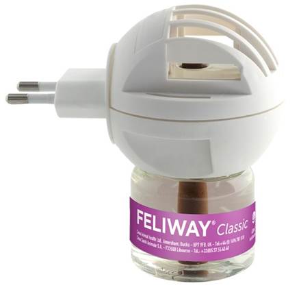 Feliway Classic haihdutin ja feromoniliuos kissalle 48 ml