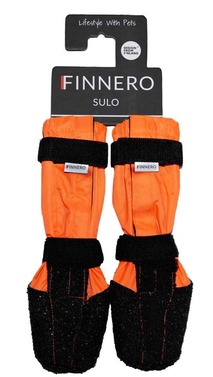 FinNero SULO suojatossut oranssi 2 kpl pakkaus S