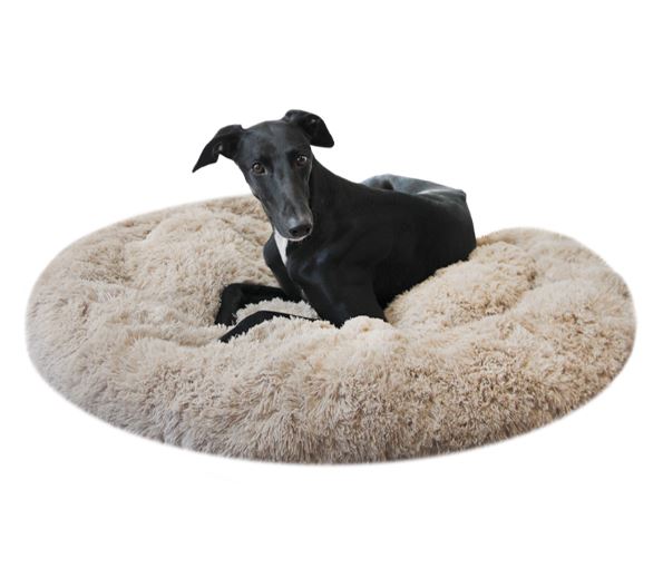 Brava Fluffy rauhoittava peti beige koko XL