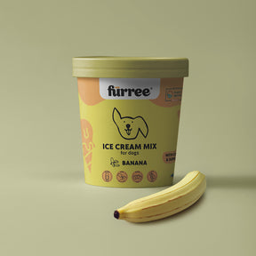 Furree Ice Cream Mix koirille Banaani 60g 10 annosta