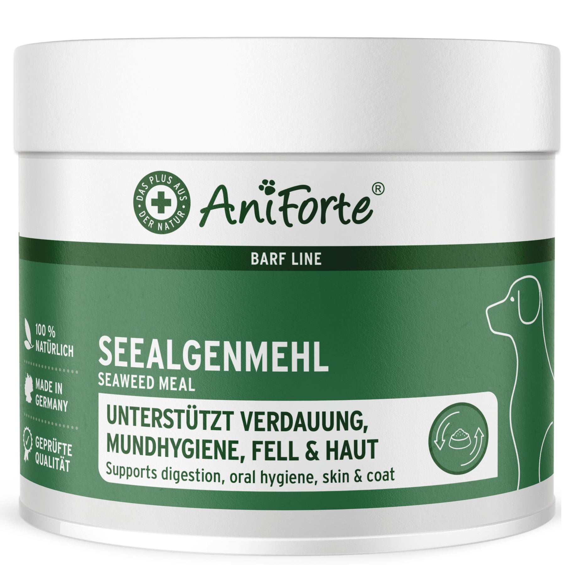 AniForte Barf Line: Merileväjauhe lisäravinne koiralle 250 g