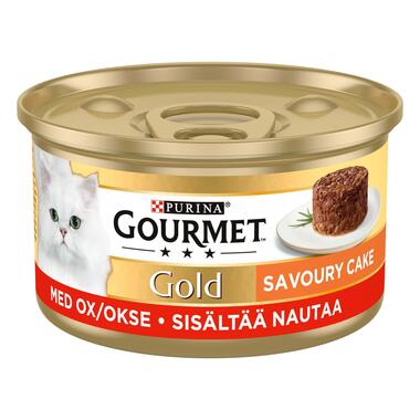 Gourmet Gold Savoury Cake Nautaa & Tomaattia 85 g