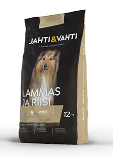 Jahti&Vahti Lammas ja Riisi 12 kg RIKKOONTUNUT
