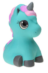 Beeztees Yksisarvinen Lateksilelu sininen 7,5x11cm