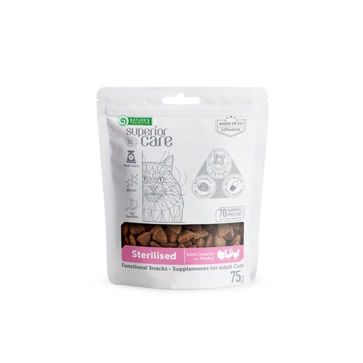 Nature's Protection Superior Care Sterilised Siipikarja herkku kissalle 75 g PÄIVÄYSTARJOUS
