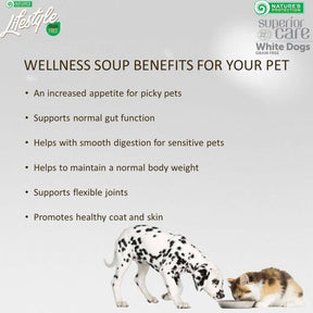 Nature's Protection Superior Care White Dog Lohi & tonnikala keitto 140 ml