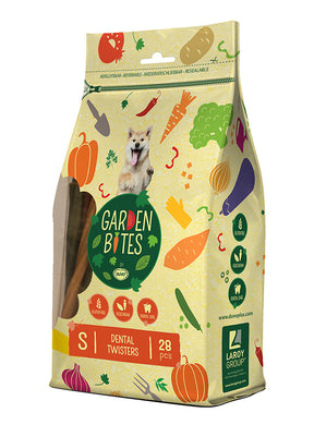 Duvo+ Garden Bites Dental Twisters Mix koiralle S 28 kpl 420 g
