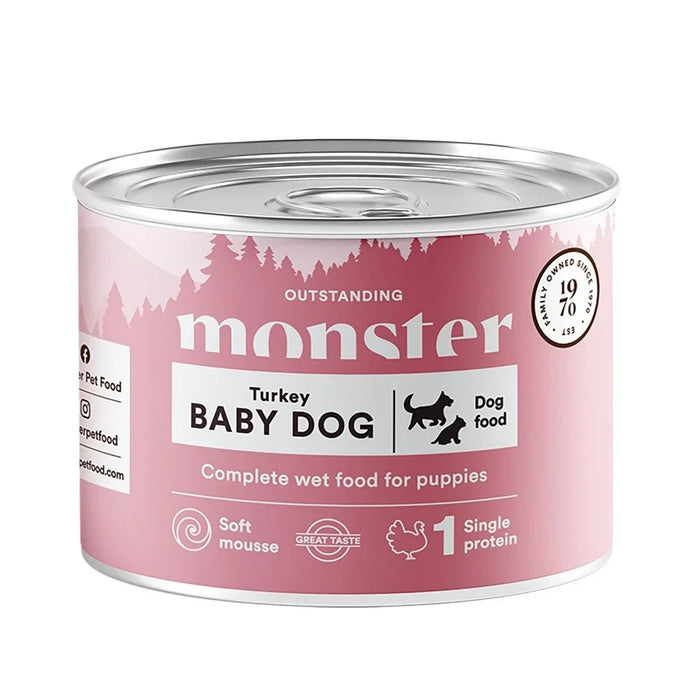 Monster Dog Baby Mousse 6 x 190 g