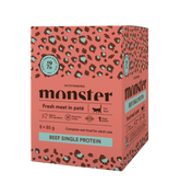 Monster Cat Pouches Adult Beef kissalle 8 x 85 g