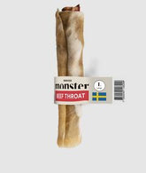 Monster Rawhide Beef Throat Large 1 kpl