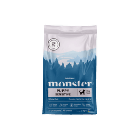 Monster Dog Original Puppy Sensitive White Fish koiralle 2 kg