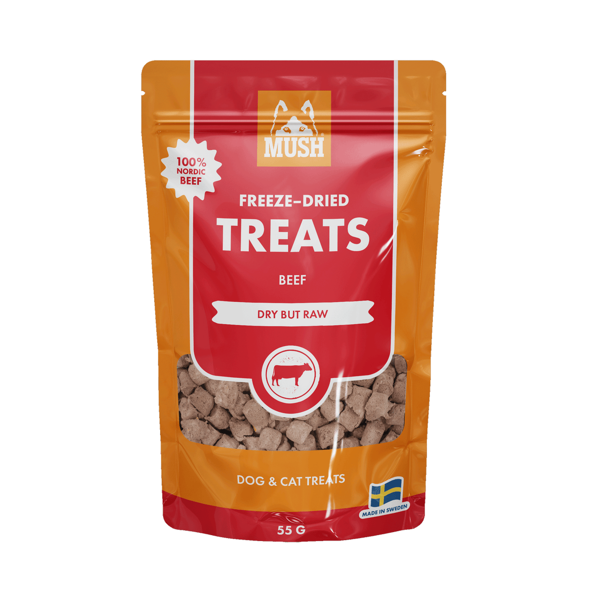 MUSH Freeze-dried nauta makupalat 55 g